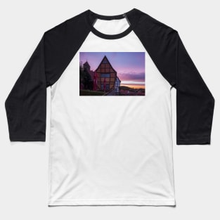 Schlossberg, old town, Quedlinburg; Harz, Saxony-Anhalt; Germany, Europe Baseball T-Shirt